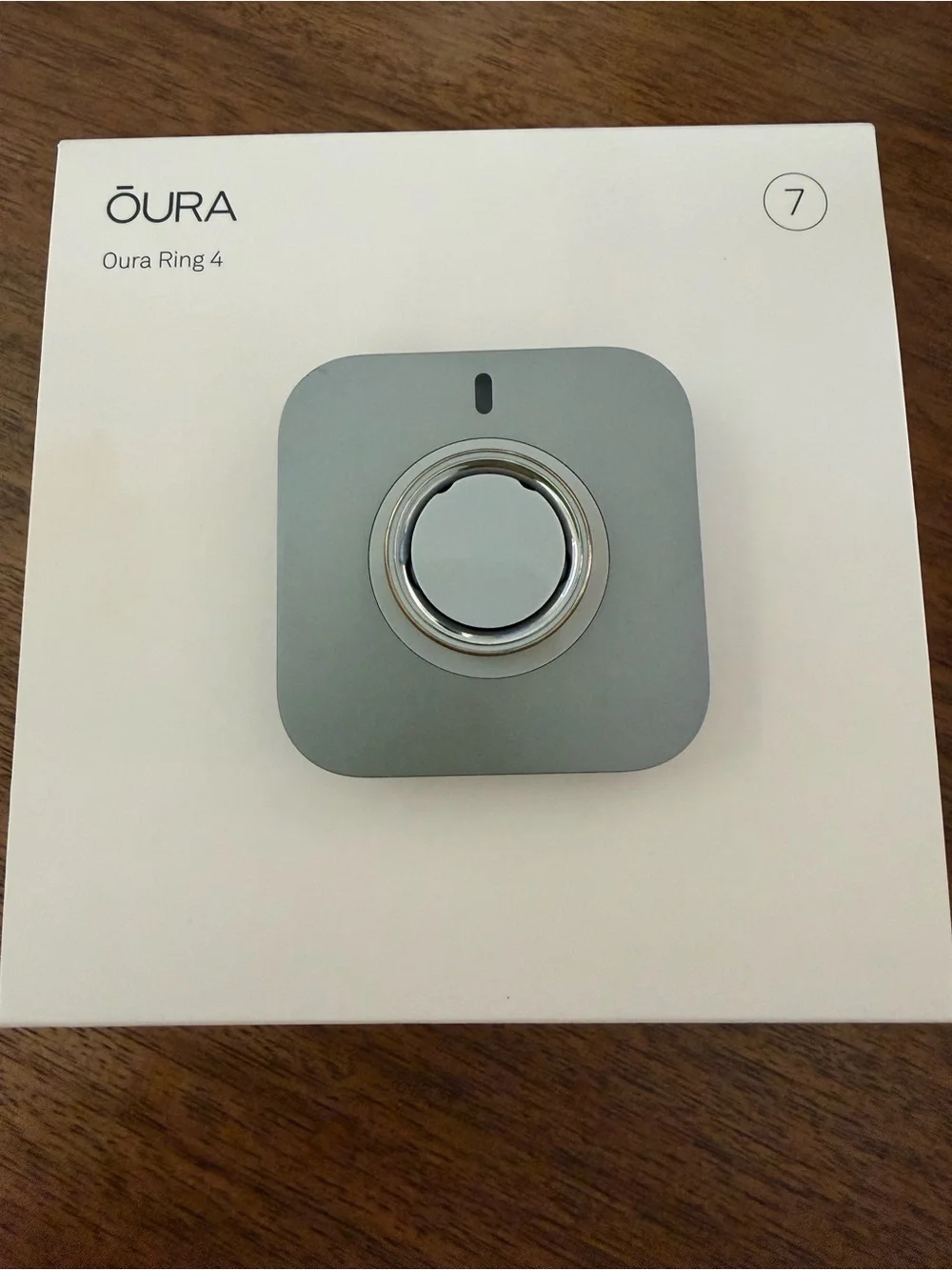 Oura Ring Gen 4 Smart Ring - Rose Gold- size 7